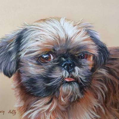 Pastel de Josseline Haye-Bévin